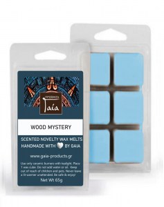 Wax Melts Wood Mystery 65gr - Προϊόντα Γαία